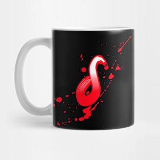 Bloody letter S Mug